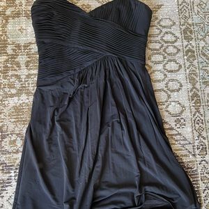 Bcbg strapless little black dress